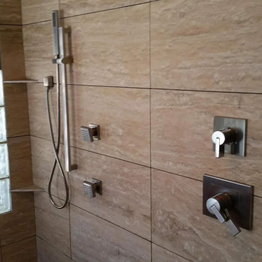 Shower fixture installation for Frozen Pipe Repair in Heath